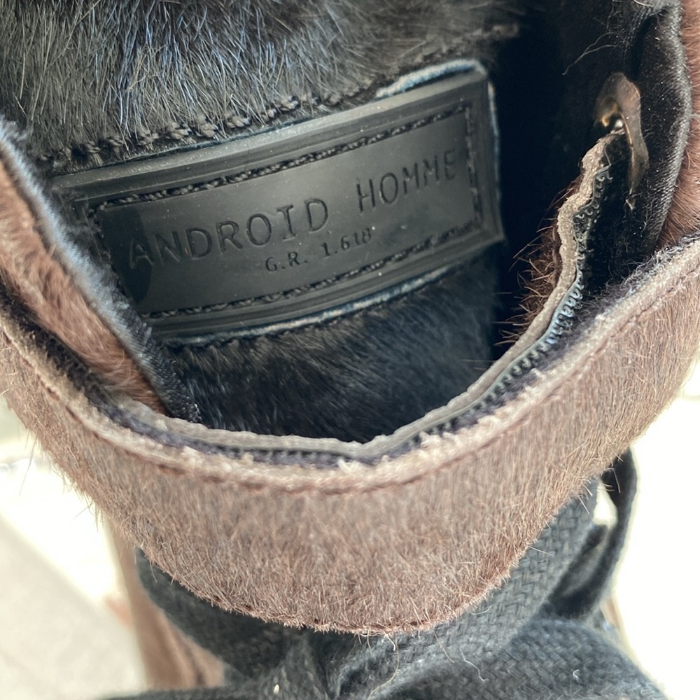 Android Homme Sneakers/Shoes. Made from high-quality pony hair and leather.Sz 10 - Picture 13 of 14